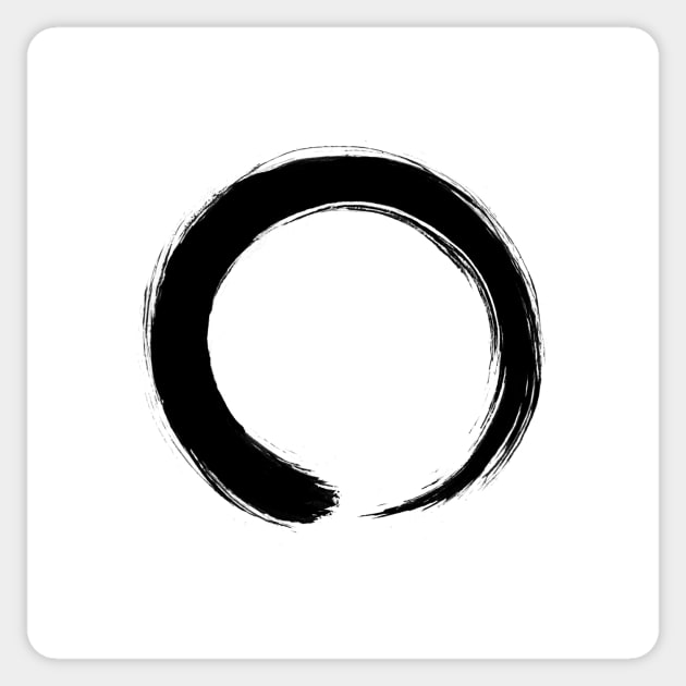 Zen Circle (Enso Circle) Sticker by Japan2PlanetEarth